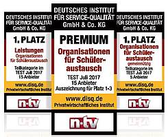 internatioal Experience Auszeichnung